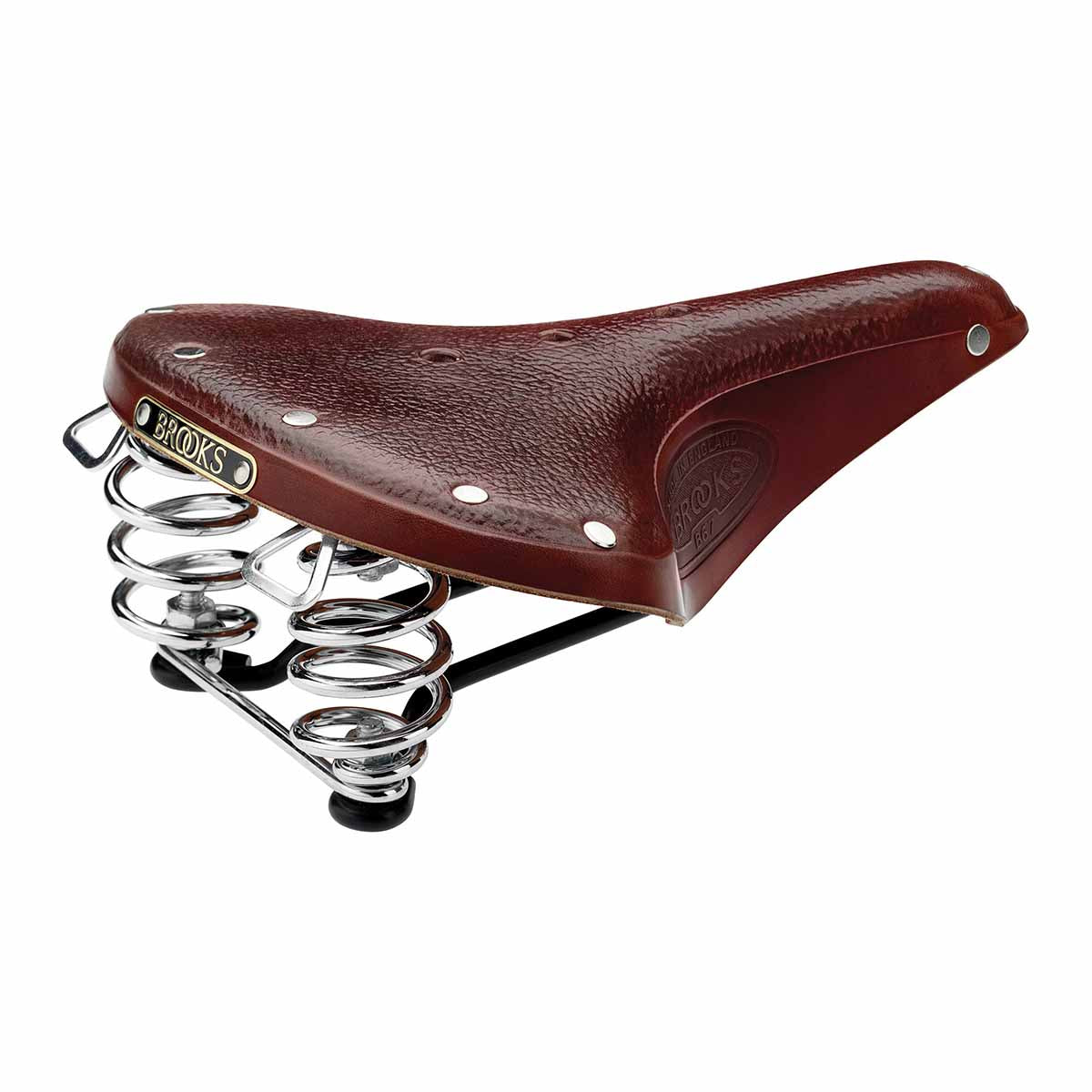 Bike Saddle Sella Bici Brooks B67 Leather Saddle – Bikespices