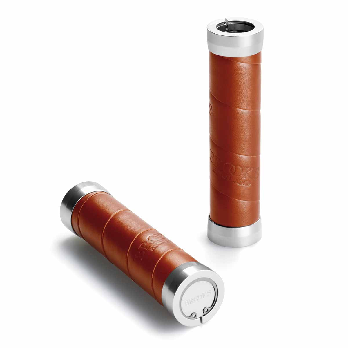 Brooks leather grips
